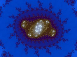 [Zoom inside the Mandelbrot set]