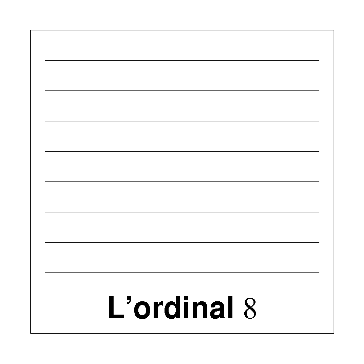 [L'ordinal 8]