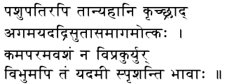 [A stanza in Sanskrit]