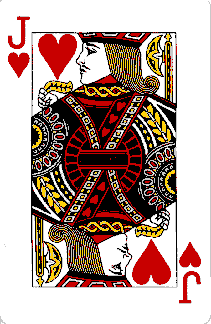 The Jack, Queen and King in Playing Cards – Decksrock