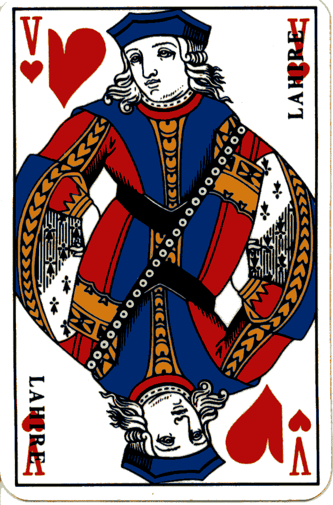 [Jack of hearts (French form)]