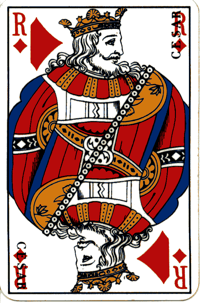 [King of diamonds (French form)]