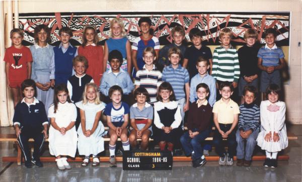 [Photographie de classe 1984–1985]