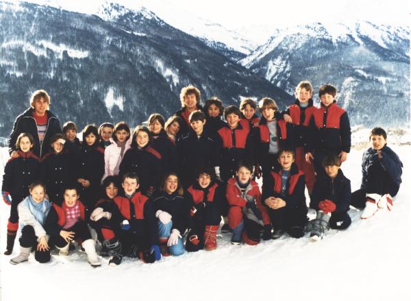 [Photographie de classe 1985–1986]