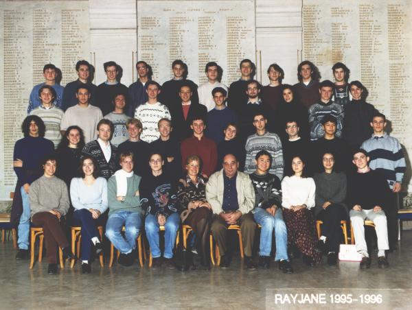 [Photographie de classe 1995–1996]