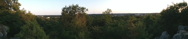 [Panorama depuis Fontainebleau]