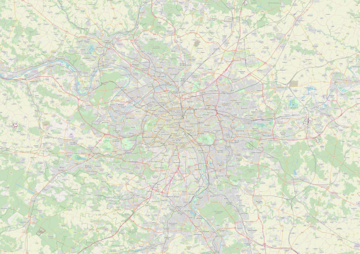 [Plan des environs de Paris]